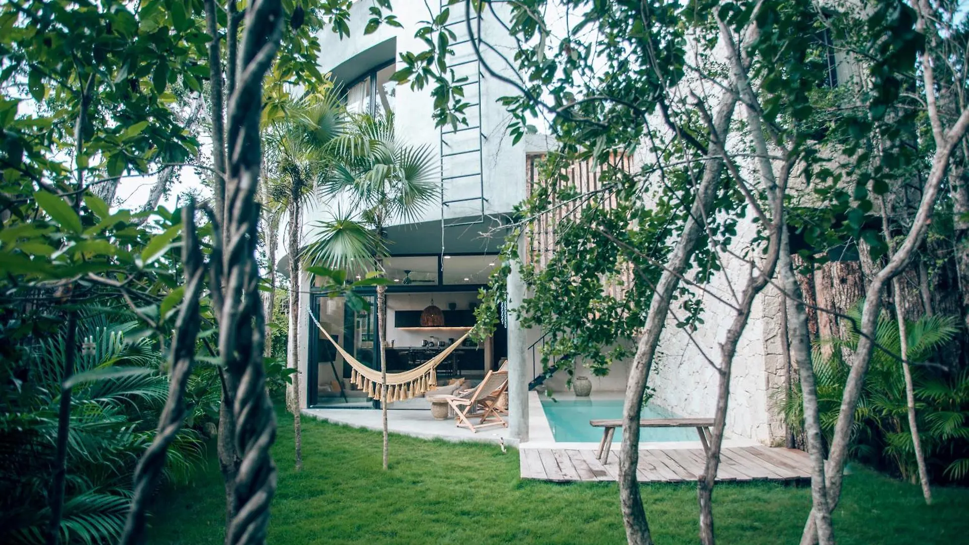 Jungle Boho Villa - Pvt Pool -100Mbs -Concierge 8B Tulum Pueblo